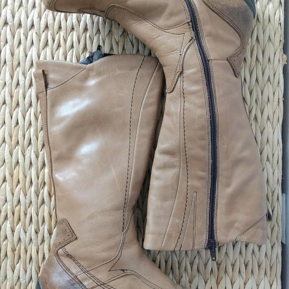Nome Footwear Tan Leather Boots 7/37 - Picture 3 of 6